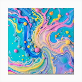 Abstract Painting 25 Canvas Print