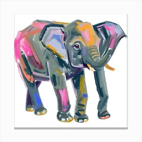 Asian Elephant 04 Canvas Print