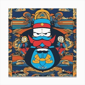 Tibetan King Canvas Print