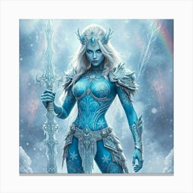 Ice Queen Canvas Print