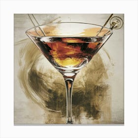 Martini 5 Canvas Print