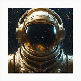 Astronaut In Space 1 Canvas Print