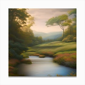 Serene Environment Canvas Print