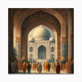 Taj Mahal 3 Canvas Print