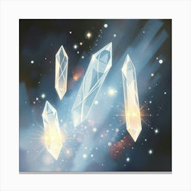 Crystals In The Sky Canvas Print