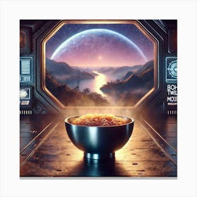 Bohol Twilight Mode Scifi Canvas Print