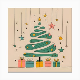 Christmas Tree Canvas Print