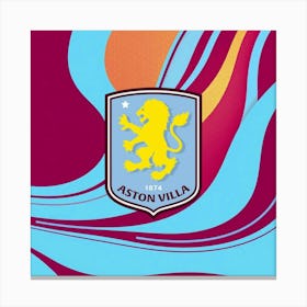 Aston Villa F.C Logo Wall Art 5 Canvas Print