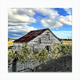 The Ole Westside Barn Canvas Print