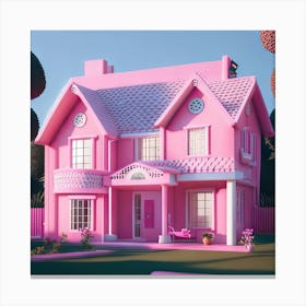 Barbie Dream House (956) Canvas Print