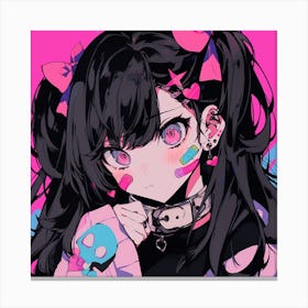 Anime Girl 7 Canvas Print