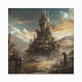 Fantasy Castle 108 Canvas Print