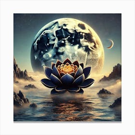 Lotus Flower 175 Canvas Print