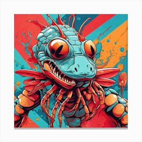 Lizard 24 Canvas Print