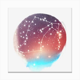 Constellations In The Sky 1 Canvas Print