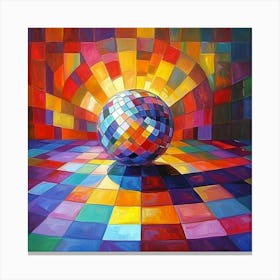 Disco Ball Art 20 Canvas Print