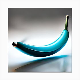 Banana blue Canvas Print