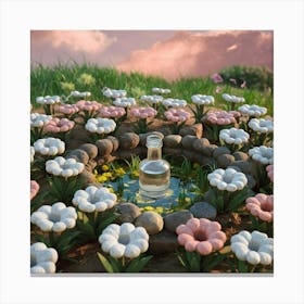 Flower Garden 3 Canvas Print