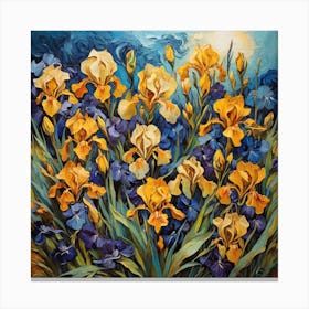 Irises 1 Canvas Print