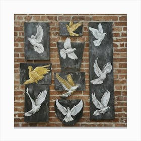 Doves 1 Canvas Print