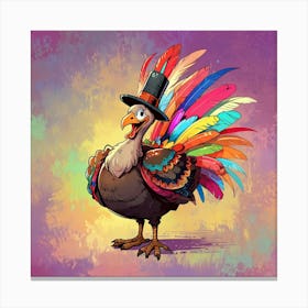 Thanksgiving Turkey 8 Canvas Print