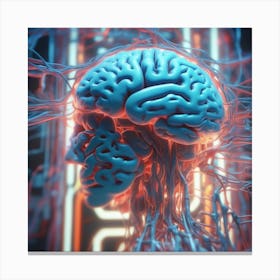 Brain - Brain Stock Videos & Royalty-Free Footage 9 Canvas Print