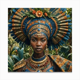 Egyptian Woman Canvas Print