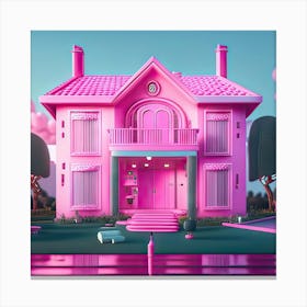 Barbie Dream House (203) Canvas Print