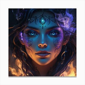 Ethereal Beauty Canvas Print