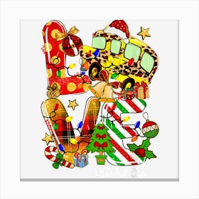 Love Bus Aide Life Funny Christmas Gifts Canvas Print