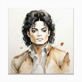 Michael Jackson 9 Canvas Print