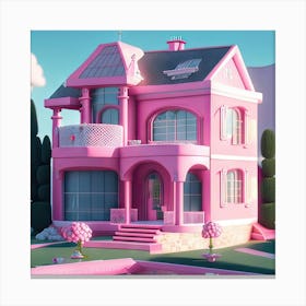 Barbie Dream House (481) Canvas Print