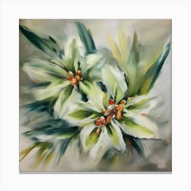 Lily Painting Canvas Print