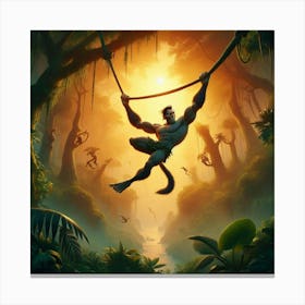 Jungle Book Poster Canvas Print