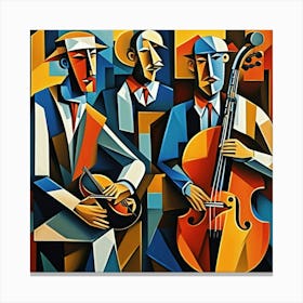 The Three Musicians Canvas Print
