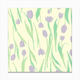 Tulip garden Canvas Print