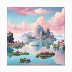 Asian Landscape Canvas Print