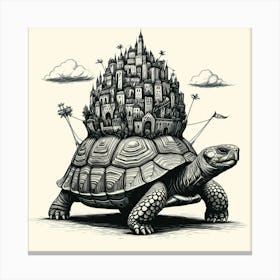 Tortoise City Stampe su tela