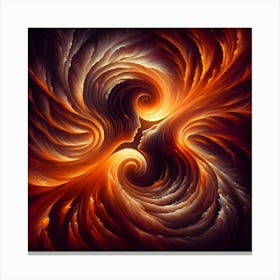 Intertwined Passion Canvas Print