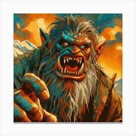 Ogre S Lair 6 Canvas Print