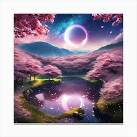 Cherry Blossoms 51 Canvas Print