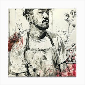 'Farmer' Canvas Print