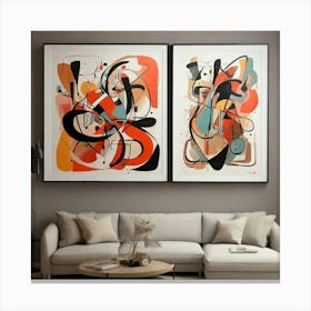 Abstract Painting 1 Canvas Print