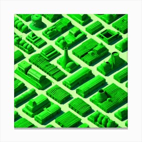 Green City Canvas Print