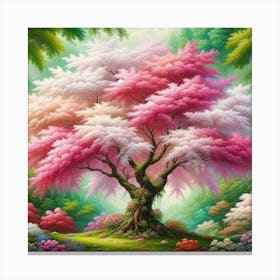 Sakura Tree Canvas Print