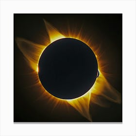 Solar Eclipse 3 Canvas Print