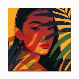 Asian Girl 1 Canvas Print