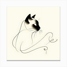 Siamese Cat 2 Canvas Print