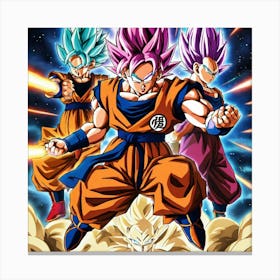 Dragon Ball Super 89 Canvas Print