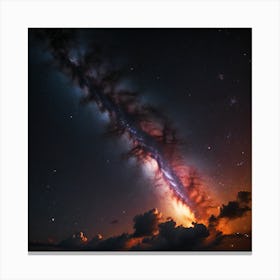 Milky Canvas Print